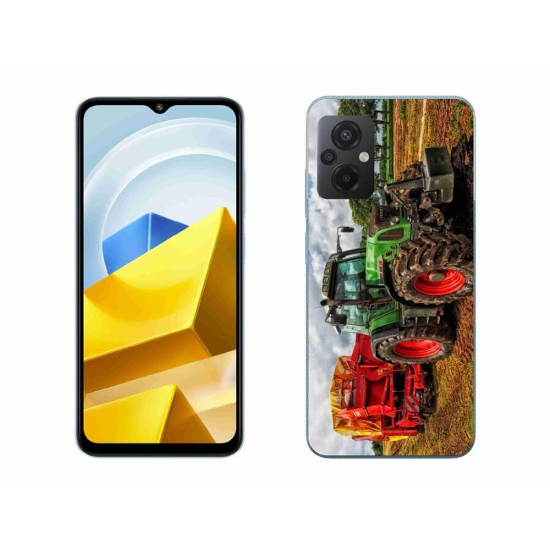 Gelový kryt mmCase na mobil Xiaomi Poco M5 4G - traktor 4
