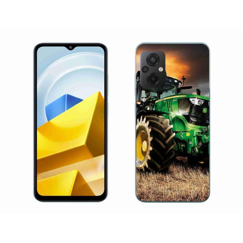 Gelový kryt mmCase na mobil Xiaomi Poco M5 4G - traktor