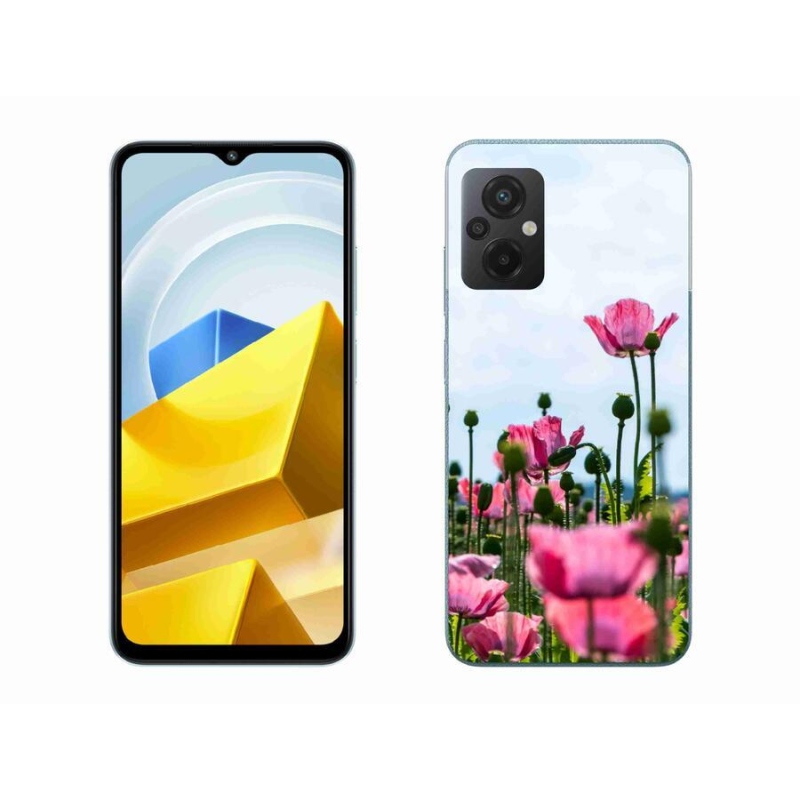 Gelový kryt mmCase na mobil Xiaomi Poco M5 4G - vlčí mák