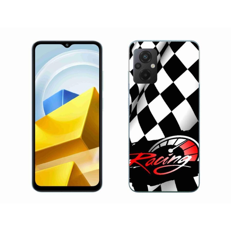 Gelový kryt mmCase na mobil Xiaomi Poco M5 4G - závodění