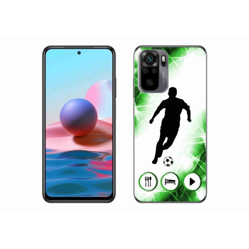 Gelový kryt mmCase na mobil Xiaomi Poco M5s - fotbalista