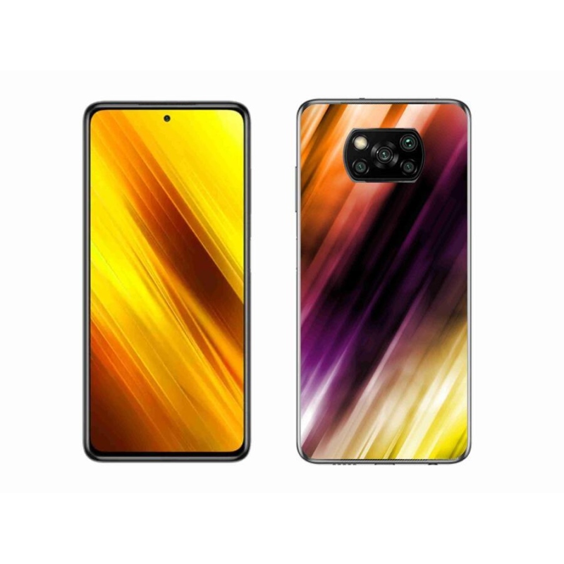 Gelový kryt mmCase na mobil Xiaomi Poco X3 - abstraktní vzor 5