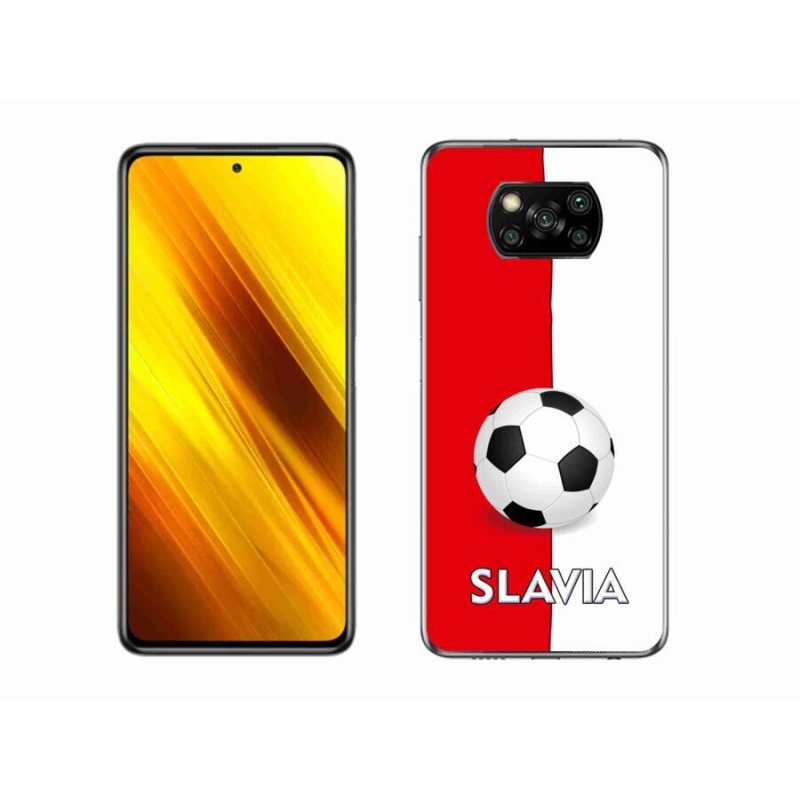 Gelový kryt mmCase na mobil Xiaomi Poco X3 - fotbal 2