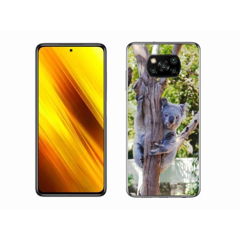 Gelový kryt mmCase na mobil Xiaomi Poco X3 - koala