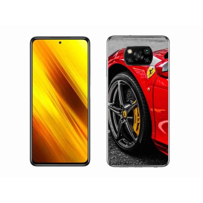 Gelový kryt mmCase na mobil Xiaomi Poco X3 Pro - auto 1