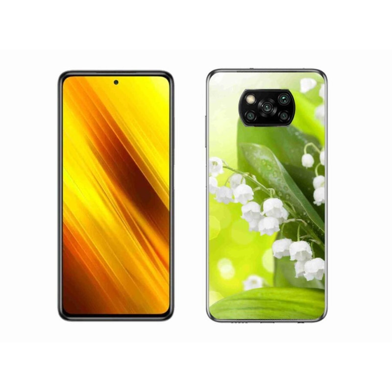 Gelový kryt mmCase na mobil Xiaomi Poco X3 Pro - konvalinka
