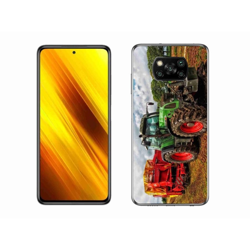 Gelový kryt mmCase na mobil Xiaomi Poco X3 Pro - traktor 4