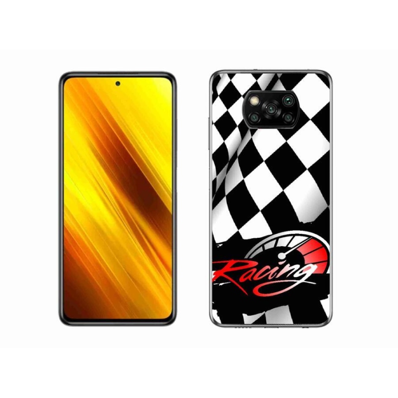 Gelový kryt mmCase na mobil Xiaomi Poco X3 Pro - závodění