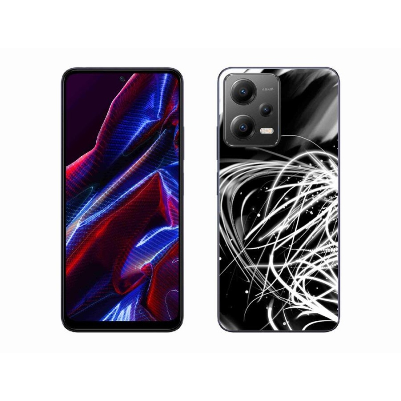 Gelový kryt mmCase na mobil Xiaomi Poco X5 5G - abstrakt 2