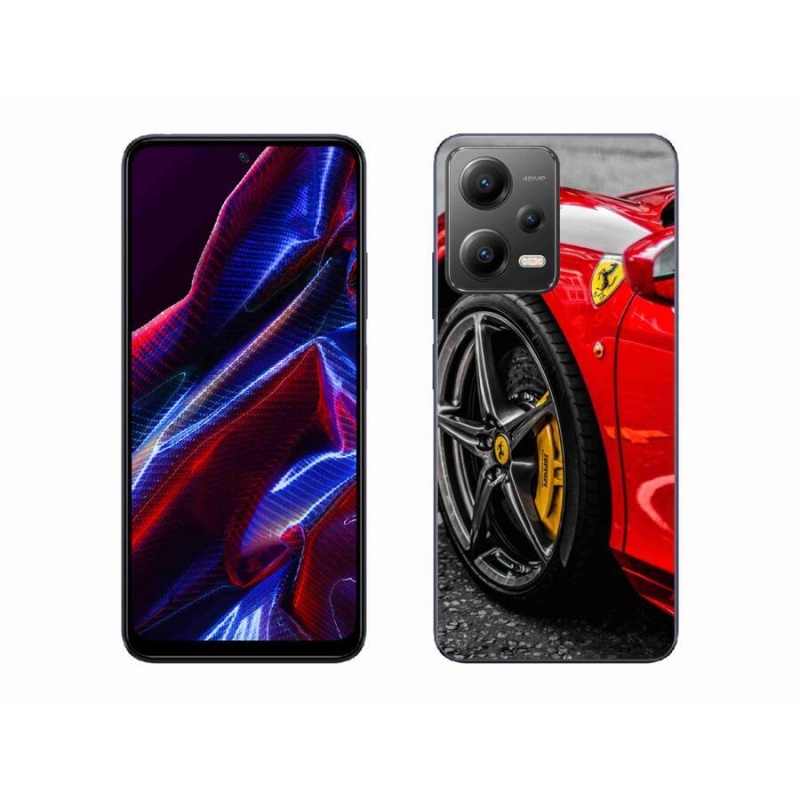 Gelový kryt mmCase na mobil Xiaomi Poco X5 5G - auto 1