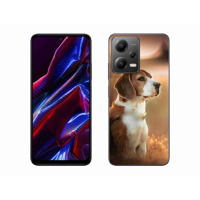 Gelový kryt mmCase na mobil Xiaomi Poco X5 5G - bígl