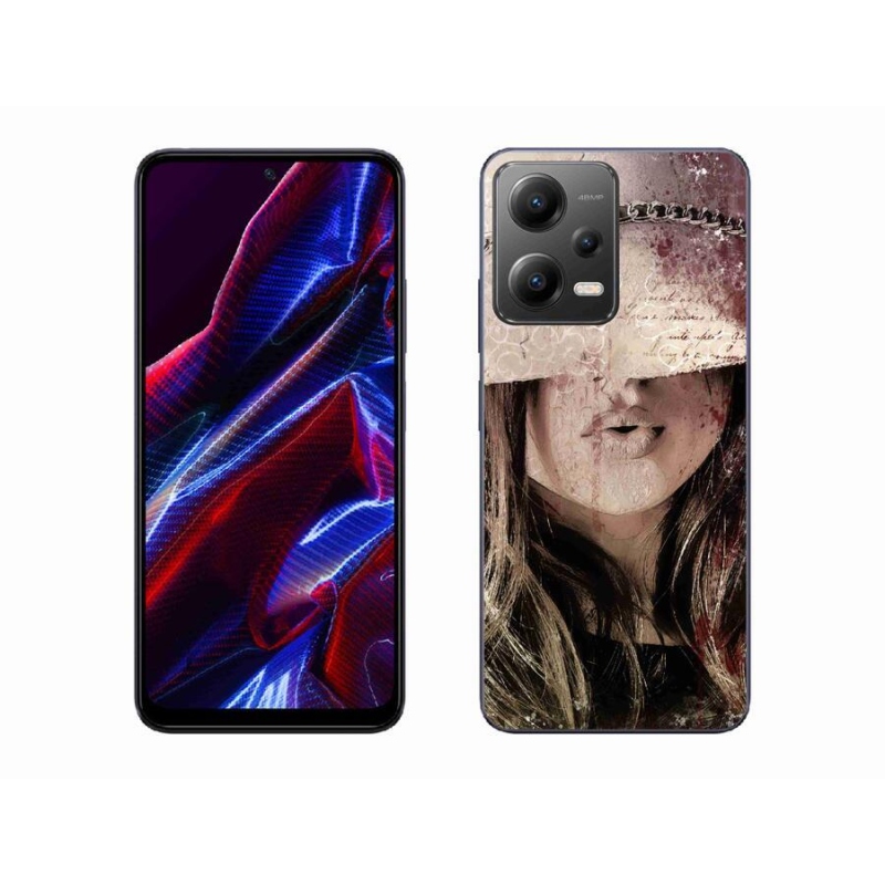 Gelový kryt mmCase na mobil Xiaomi Poco X5 5G - dívka