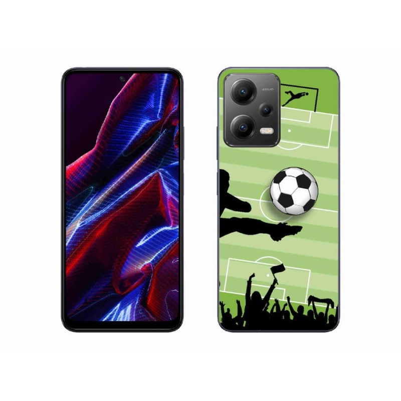 Gelový kryt mmCase na mobil Xiaomi Poco X5 5G - fotbal 3