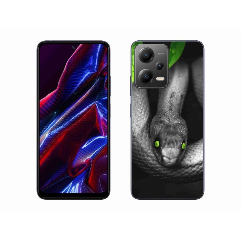 Gelový kryt mmCase na mobil Xiaomi Poco X5 5G - had