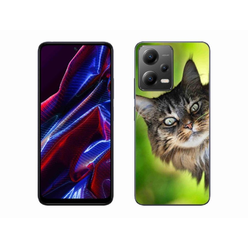 Gelový kryt mmCase na mobil Xiaomi Poco X5 5G - kočka 3