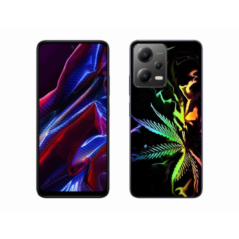 Gelový kryt mmCase na mobil Xiaomi Poco X5 5G - konopí 2
