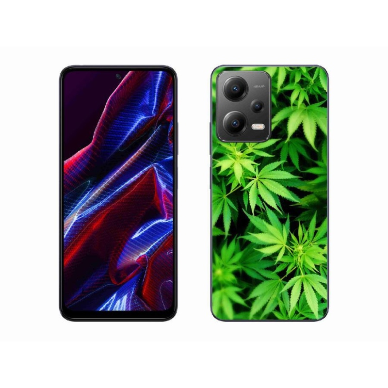 Gelový kryt mmCase na mobil Xiaomi Poco X5 5G - konopí 3
