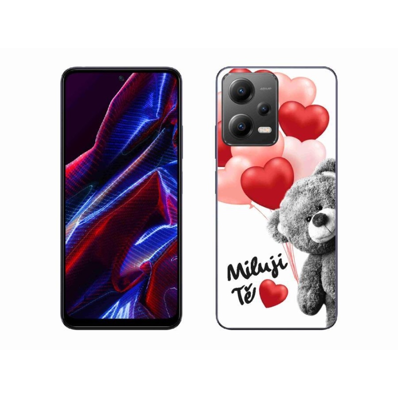 Gelový kryt mmCase na mobil Xiaomi Poco X5 5G - miluji Tě