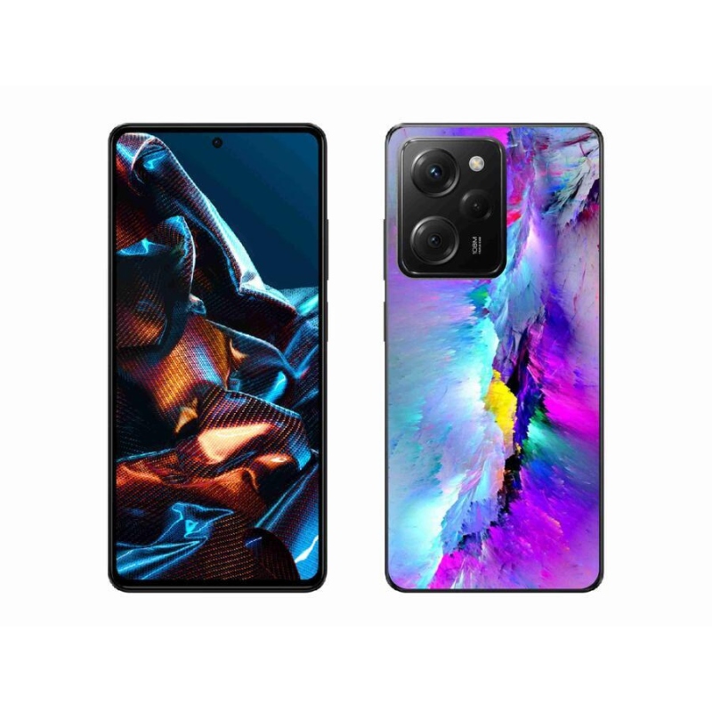 Gelový kryt mmCase na mobil Xiaomi Poco X5 Pro 5G - abstrakt