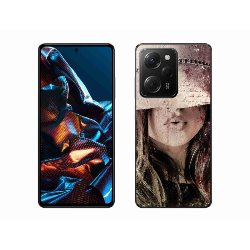 Gelový kryt mmCase na mobil Xiaomi Poco X5 Pro 5G - dívka