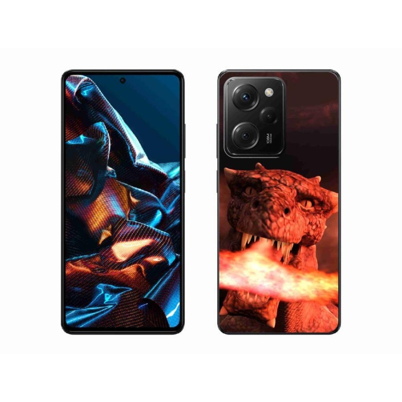 Gelový kryt mmCase na mobil Xiaomi Poco X5 Pro 5G - drak