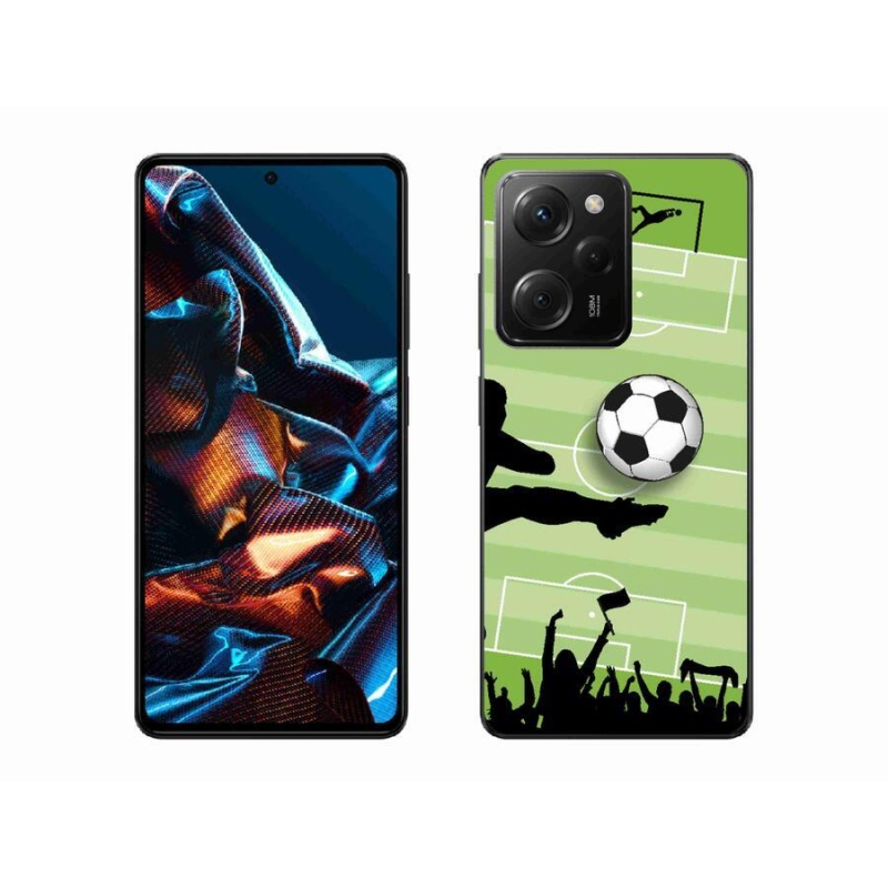 Gelový kryt mmCase na mobil Xiaomi Poco X5 Pro 5G - fotbal 3