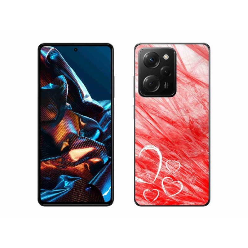 Gelový kryt mmCase na mobil Xiaomi Poco X5 Pro 5G - heart