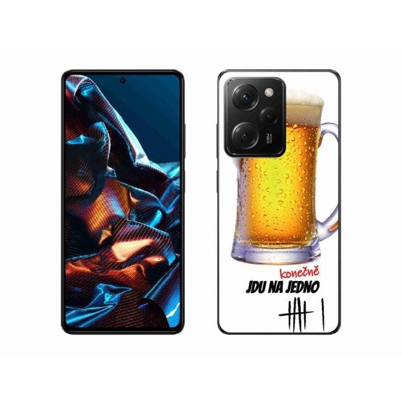 Gelový kryt mmCase na mobil Xiaomi Poco X5 Pro 5G - jdu na jedno