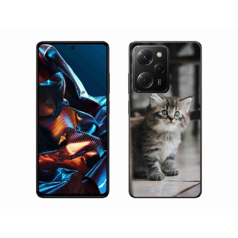 Gelový kryt mmCase na mobil Xiaomi Poco X5 Pro 5G - koťátko