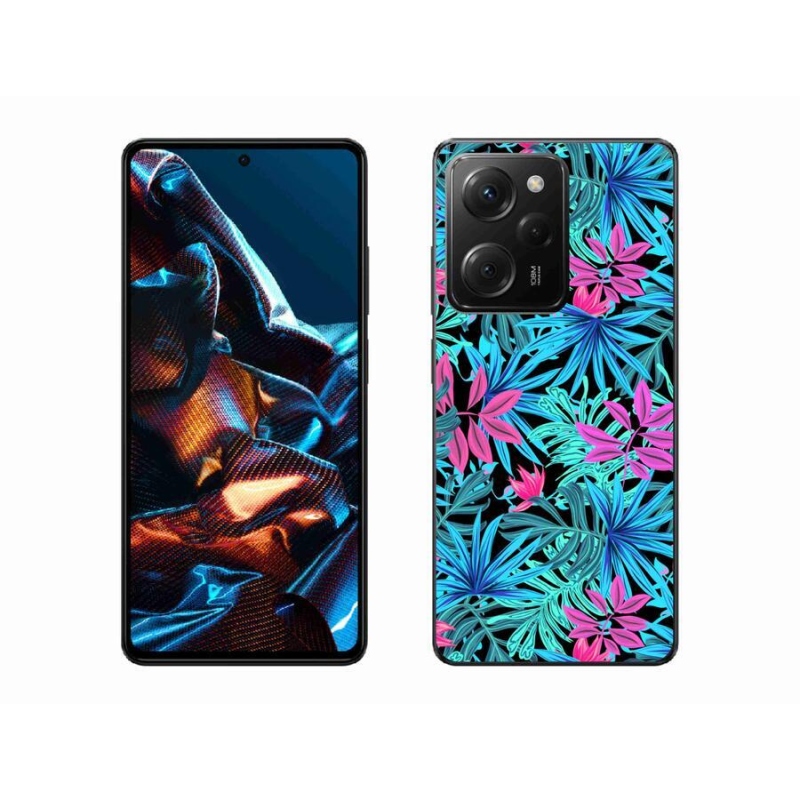 Gelový kryt mmCase na mobil Xiaomi Poco X5 Pro 5G - květiny 3