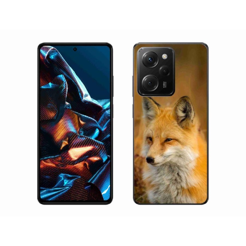 Gelový kryt mmCase na mobil Xiaomi Poco X5 Pro 5G - liška