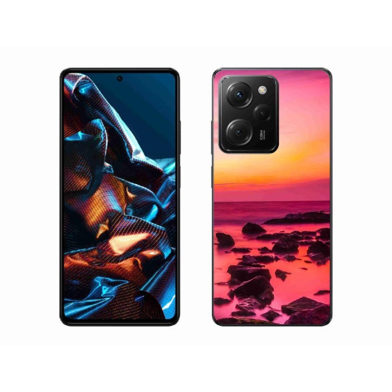 Gelový kryt mmCase na mobil Xiaomi Poco X5 Pro 5G - moře a záře