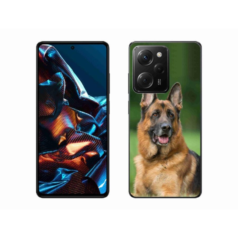 Gelový kryt mmCase na mobil Xiaomi Poco X5 Pro 5G - německý ovčák