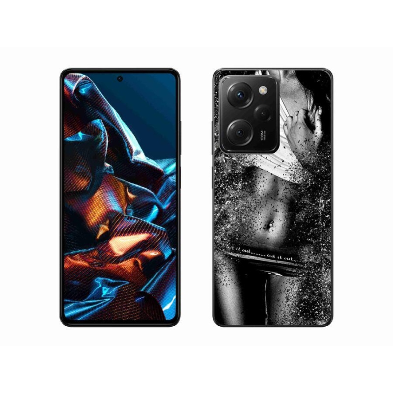 Gelový kryt mmCase na mobil Xiaomi Poco X5 Pro 5G - sexy žena 1