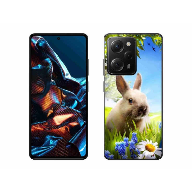 Gelový kryt mmCase na mobil Xiaomi Poco X5 Pro 5G - zajíček