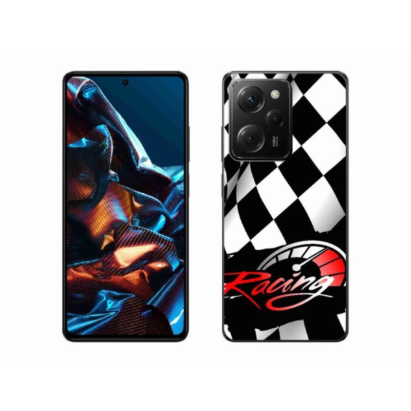 Gelový kryt mmCase na mobil Xiaomi Poco X5 Pro 5G - závodění