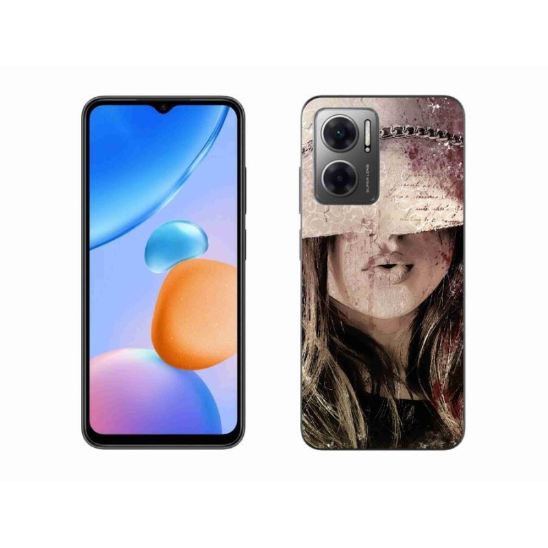 Gelový kryt mmCase na mobil Xiaomi Redmi 10 5G - dívka
