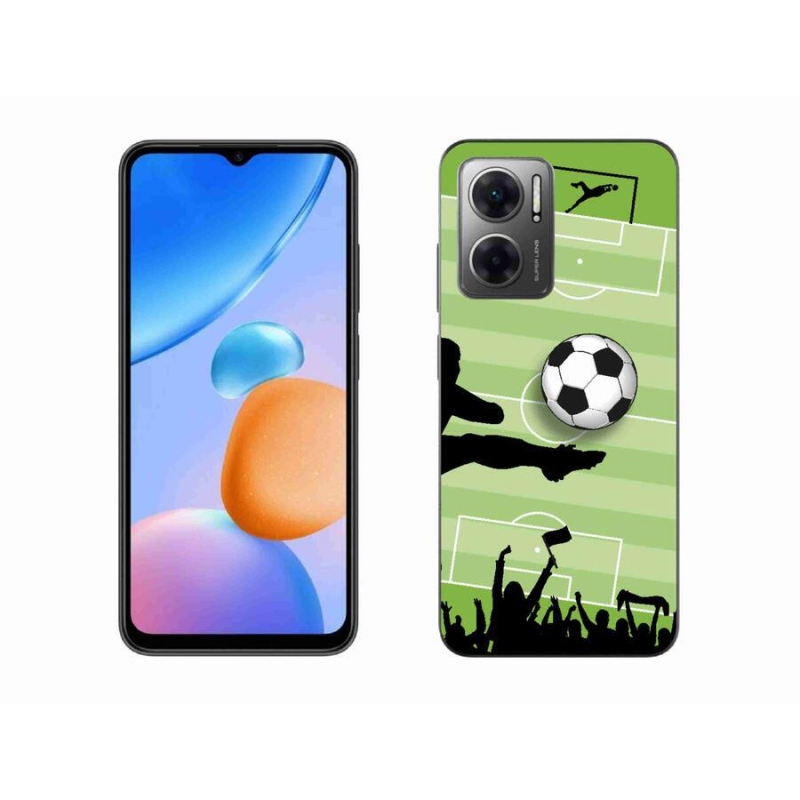 Gelový kryt mmCase na mobil Xiaomi Redmi 10 5G - fotbal 3