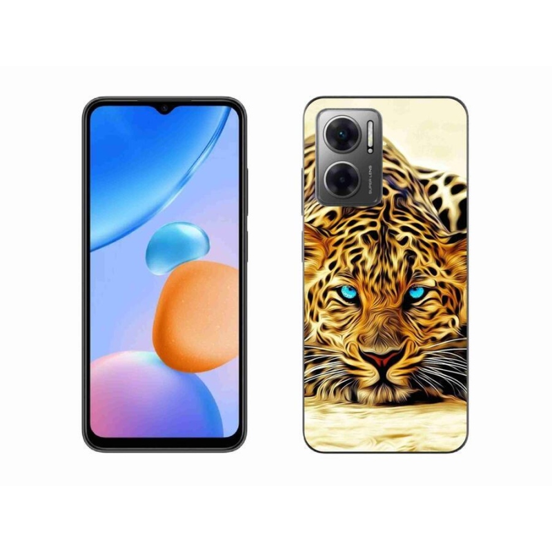 Gelový kryt mmCase na mobil Xiaomi Redmi 10 5G - kreslený tygr