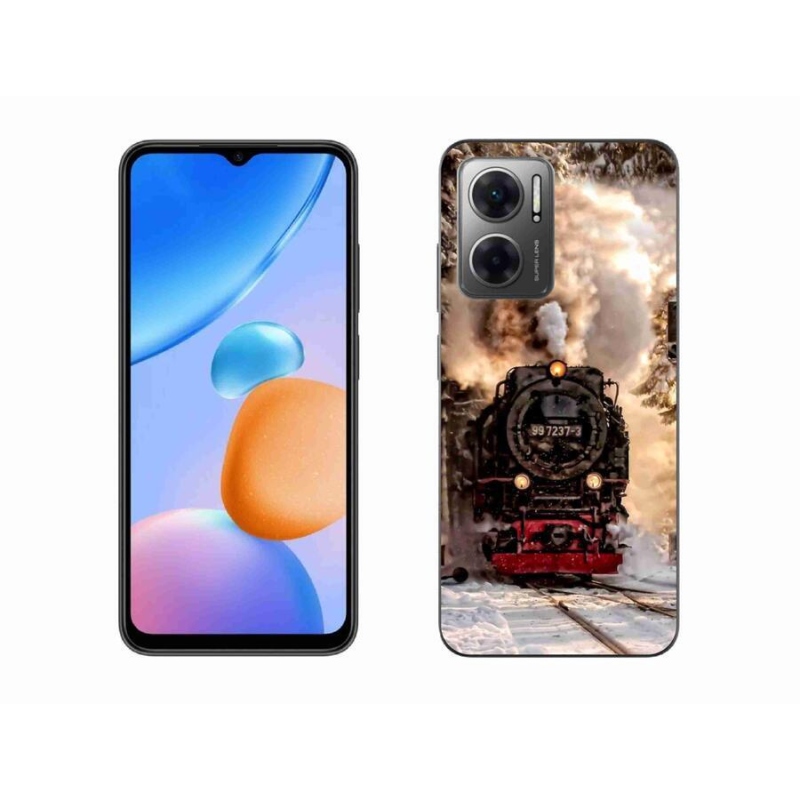 Gelový kryt mmCase na mobil Xiaomi Redmi 10 5G - vlak