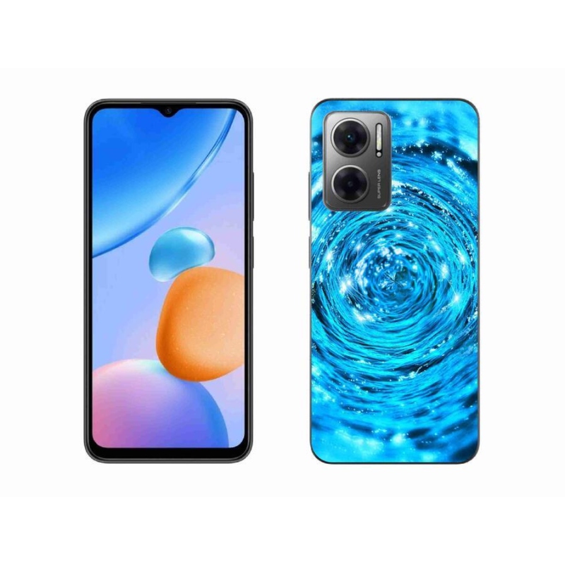 Gelový kryt mmCase na mobil Xiaomi Redmi 10 5G - vodní vír