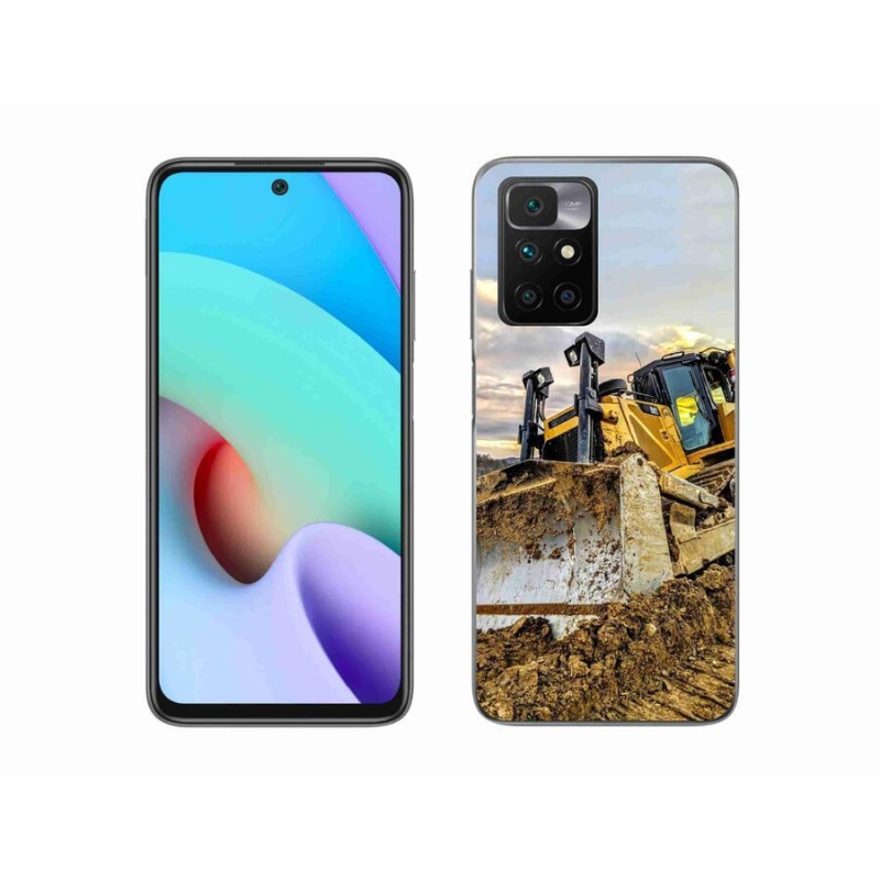Gelový kryt mmCase na mobil Xiaomi Redmi 10/Redmi 10 (2022) - bagr