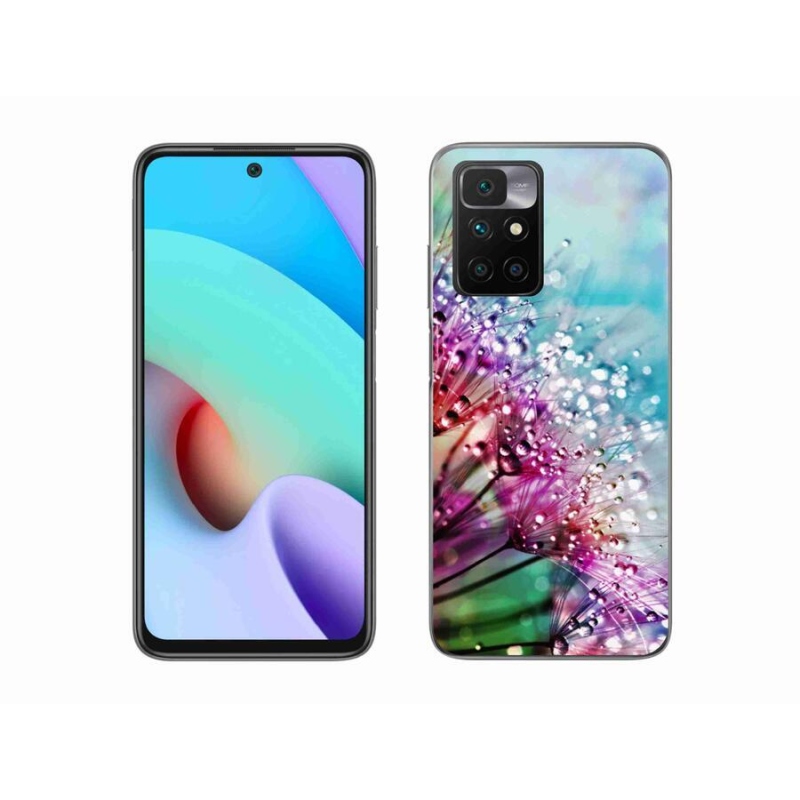 Gelový kryt mmCase na mobil Xiaomi Redmi 10/Redmi 10 (2022) - barevné květy