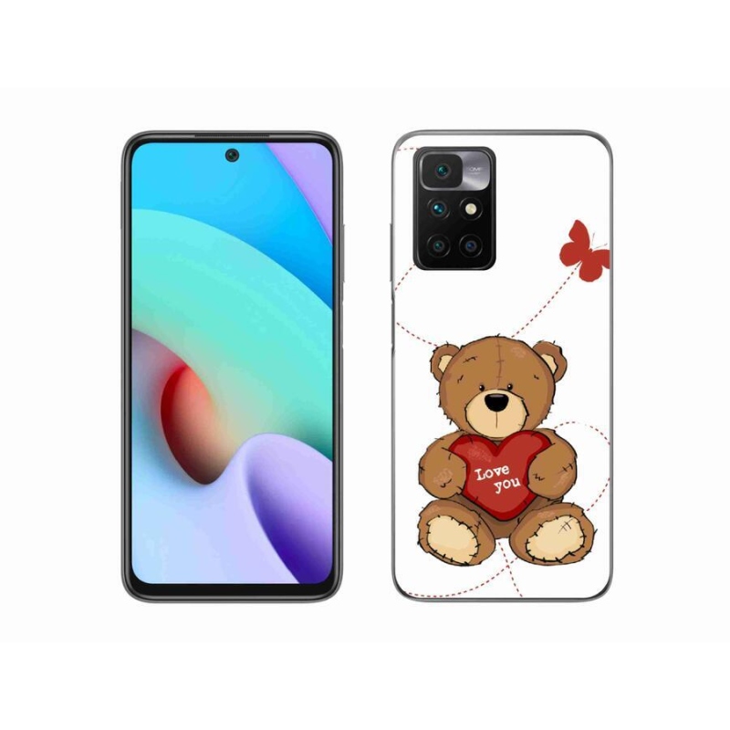Gelový kryt mmCase na mobil Xiaomi Redmi 10/Redmi 10 (2022) - love you