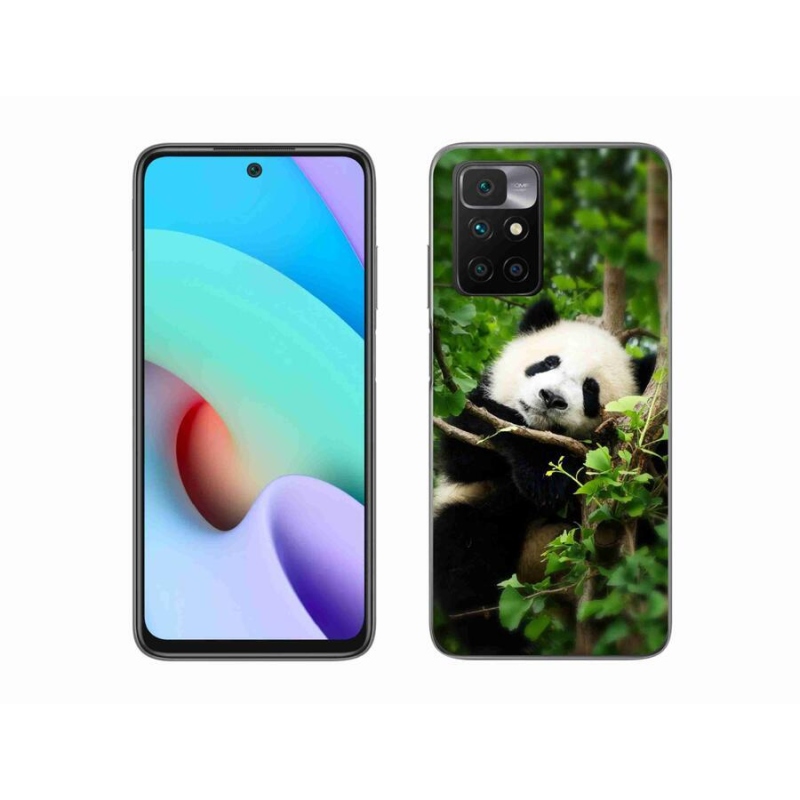 Gelový kryt mmCase na mobil Xiaomi Redmi 10/Redmi 10 (2022) - panda