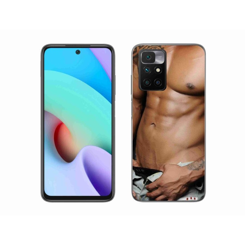 Gelový kryt mmCase na mobil Xiaomi Redmi 10/Redmi 10 (2022) - sexy muž