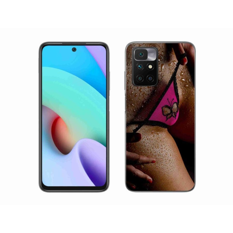 Gelový kryt mmCase na mobil Xiaomi Redmi 10/Redmi 10 (2022) - sexy žena