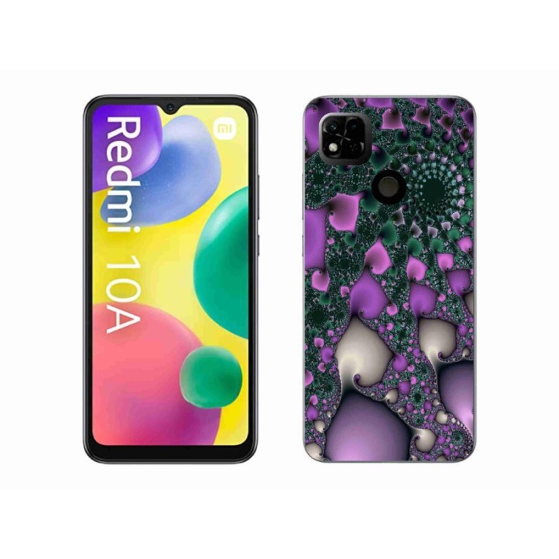 Gelový kryt mmCase na mobil Xiaomi Redmi 10A - abstrakt 7