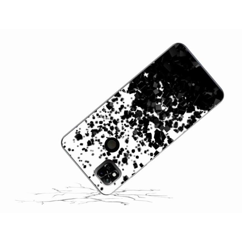 Gelový kryt mmCase na mobil Xiaomi Redmi 10A - abstraktní vzor 1