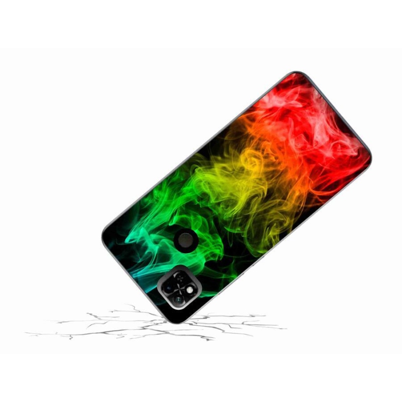 Gelový kryt mmCase na mobil Xiaomi Redmi 10A - abstraktní vzor 7